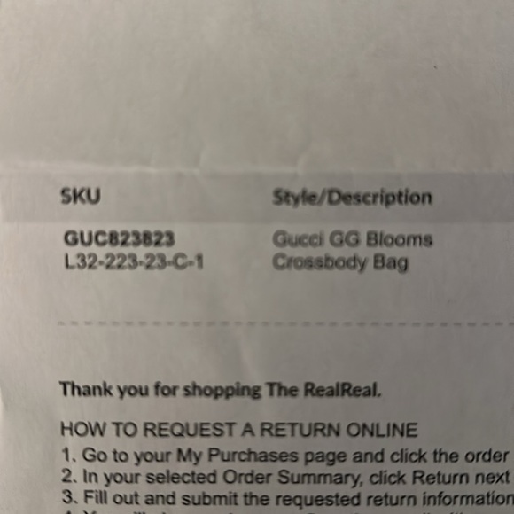 Authentic GUCCI blooms bag. Pristine like new condition. Beautiful bag! - Picture 10 of 11